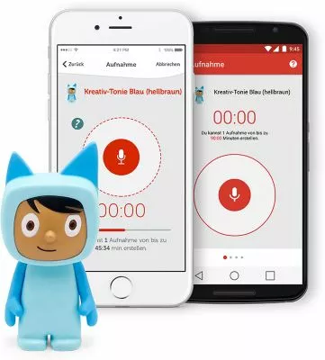 Tonies Kreativ-Tonie, Blau/hellbraun 4 Tonies Kreativ-Tonie, Blau/hellbraun – Bild 2